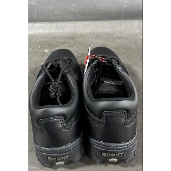 Rocky Alphaforce Fq0002168 Black Men\'s Duty Oxford Work Shoes Size 12 main image 6